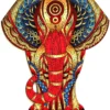 Puzzle drewniane / kolorowe 120 el. - Słoń