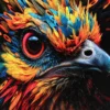 Puzzle drewniane / kolorowe 200 el. - Ptak