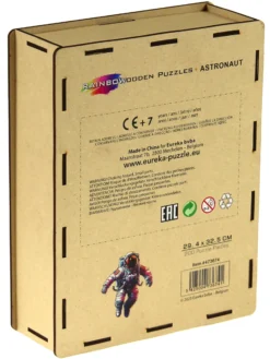 Puzzle drewniane / kolorowe 200 el - Astronauta
