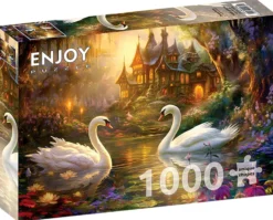 Puzzle 1000 el. Łabędzi śpiew