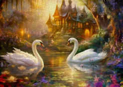 Puzzle 1000 el. Łabędzi śpiew