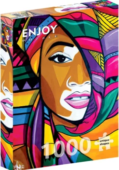 Puzzle 1000 el. Afrykańska piękność