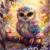 Puzzle 1000 el. Łagodna sowa