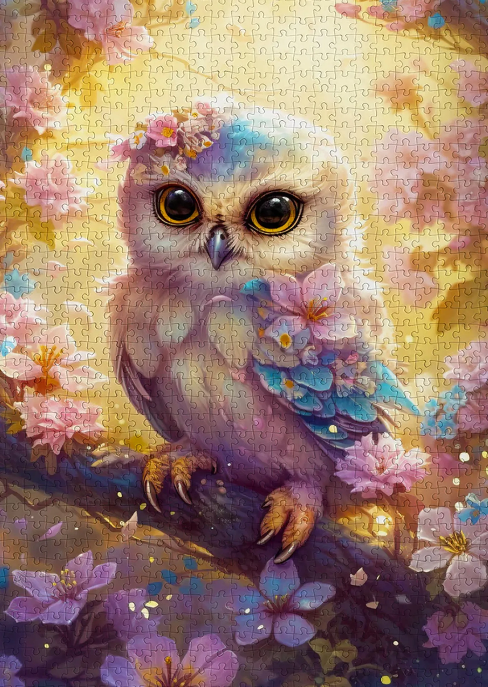 Puzzle 1000 el. Łagodna sowa