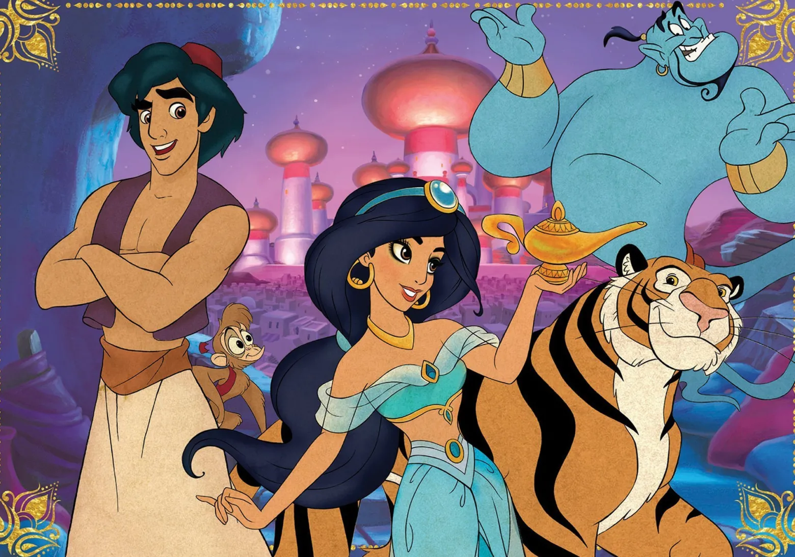 Puzzle 100 el. Aladyn