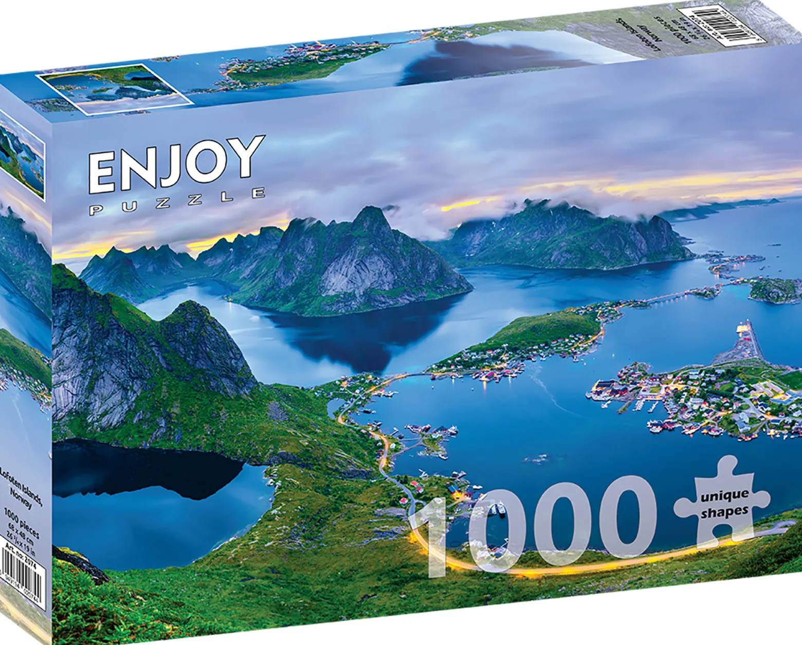 Puzzle 1000 el. Archipelag Lofoty / Norwegia