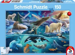 Puzzle 150 el. Arktyczne zwierzęta