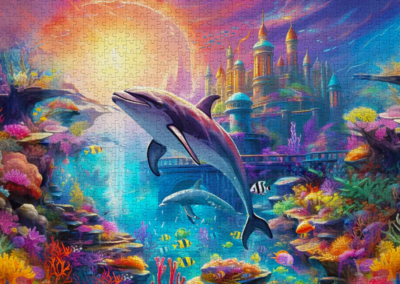 Puzzle 1000 el. Atlantyda