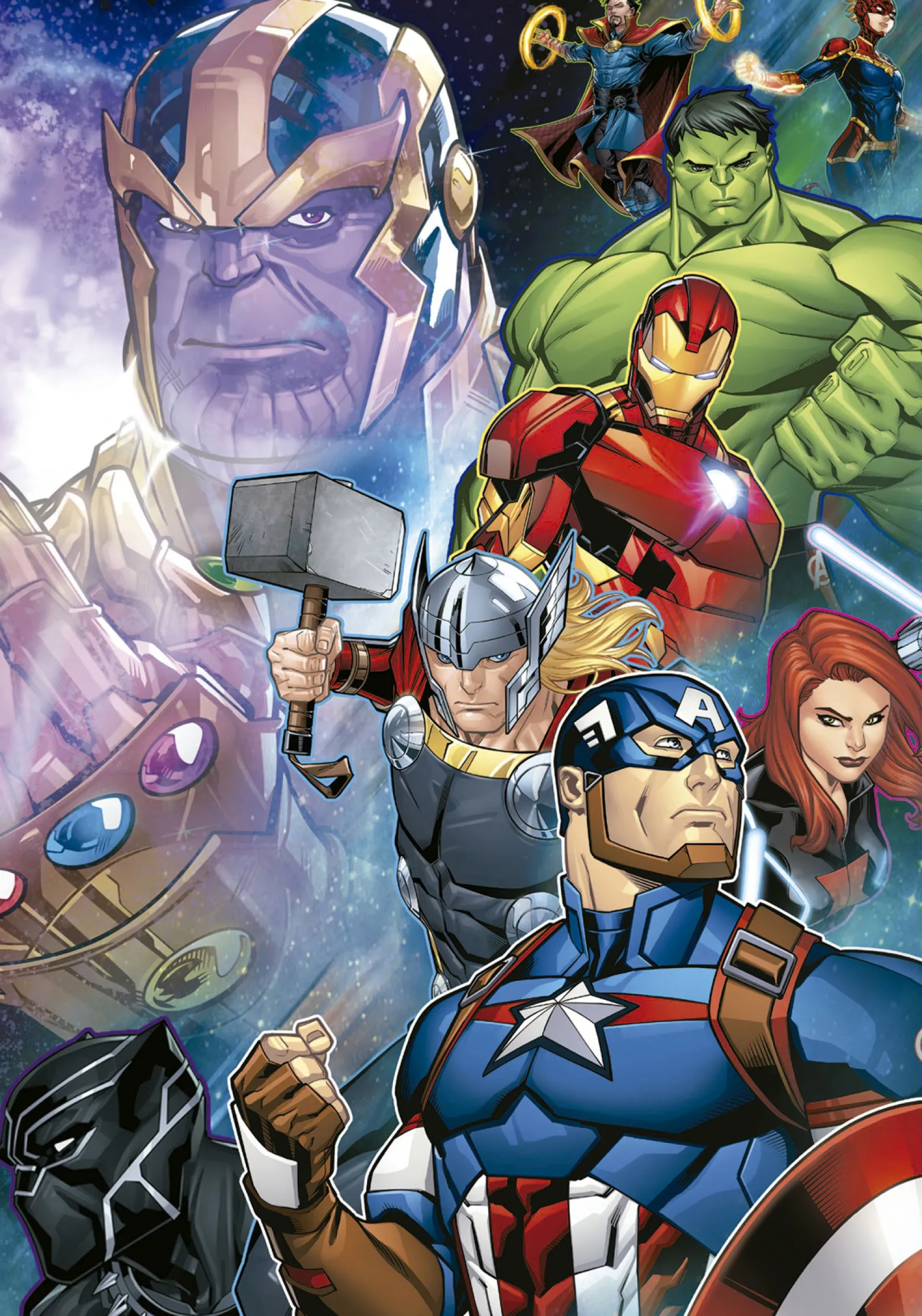 Puzzle 300 el. Avengers