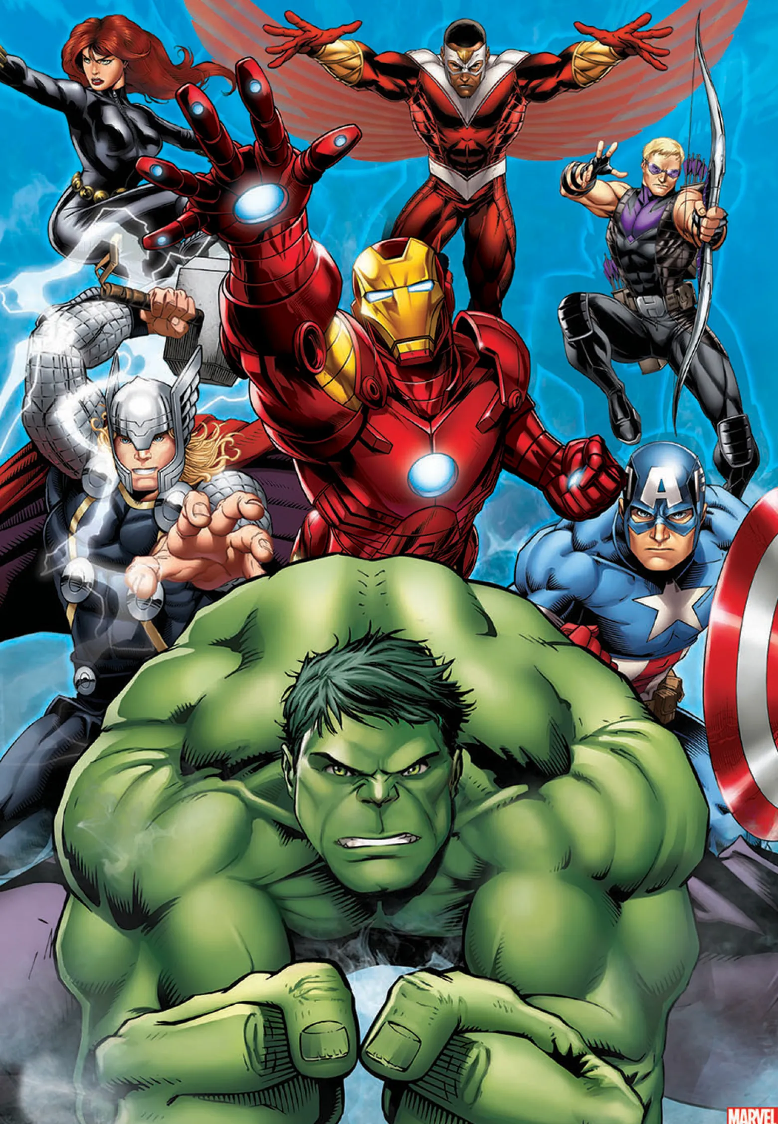 Puzzle 200 el. Avengers