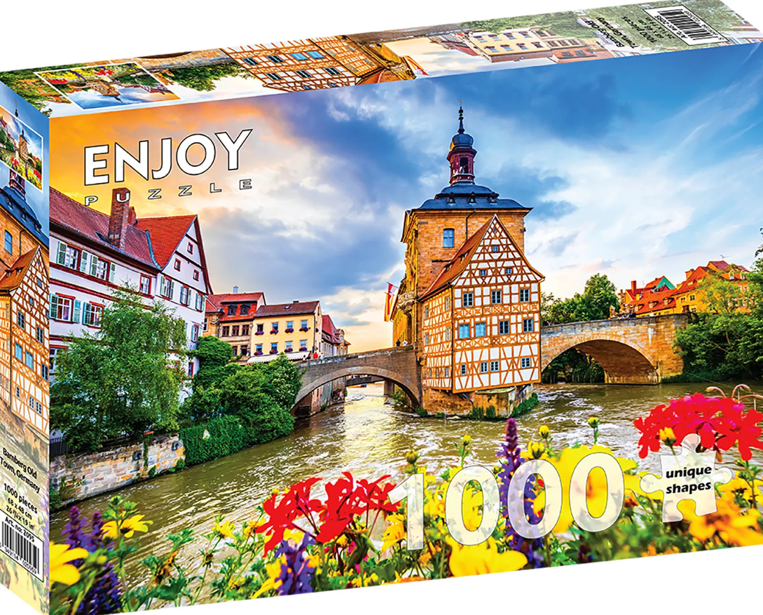 Puzzle 1000 el. Bamberg / Bawaria / Niemcy