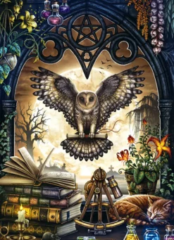 Puzzle 1000 el. Biurko alchemika