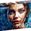 Puzzle 1000 el. Błękitne oczy