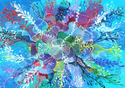 Puzzle 2000 el. Błękit oceanu