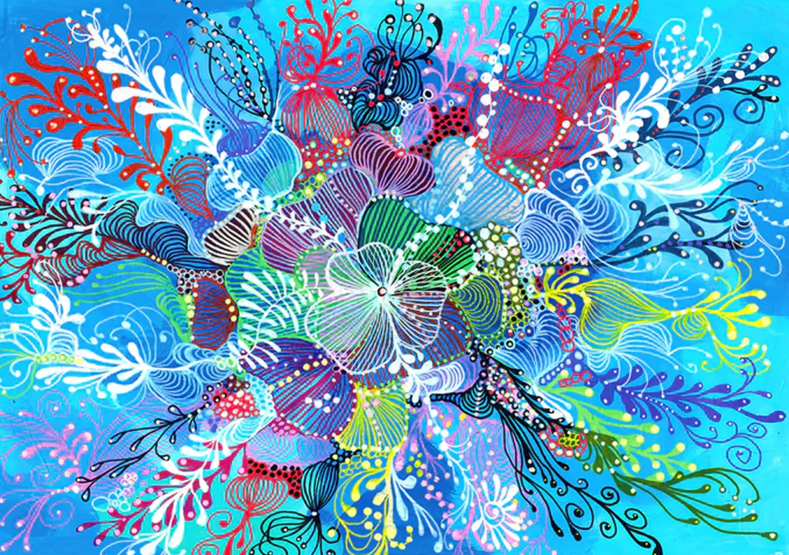 Puzzle 2000 el. Błękit oceanu