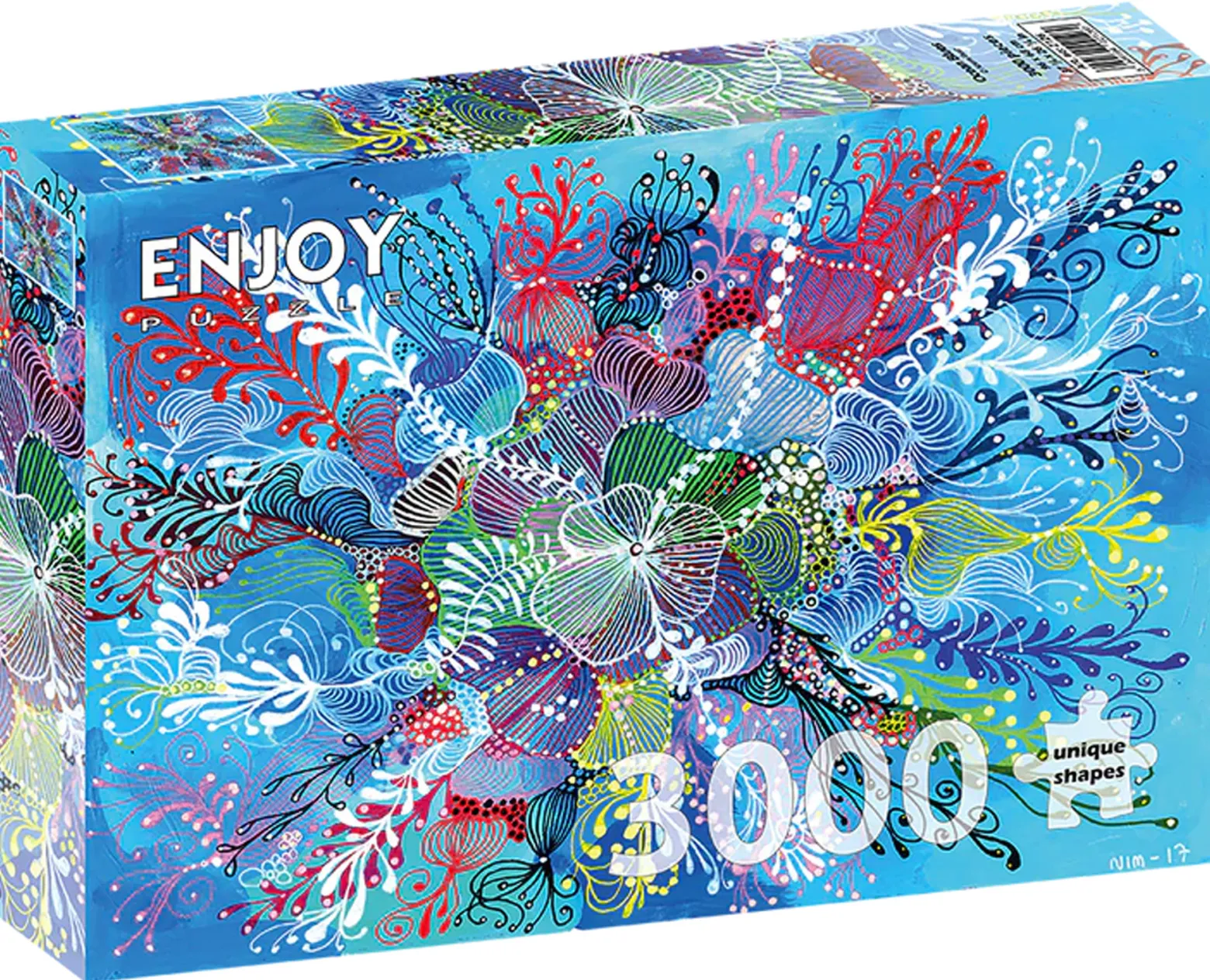 Puzzle 3000 el. Błękit oceanu