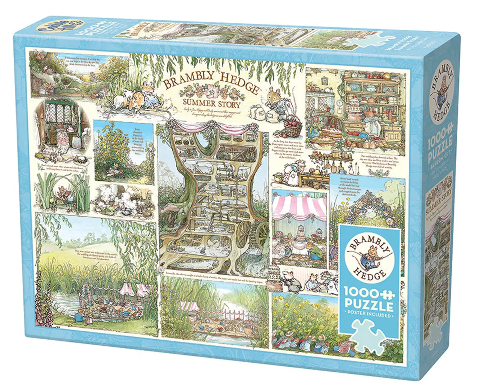 Puzzle 1000 el. Brambly Hedge: Lato