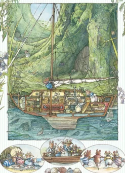 Puzzle 500 el. Brambly Hedge: Wszyscy na pokład!