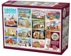 Puzzle 2000 el. Brum Brum