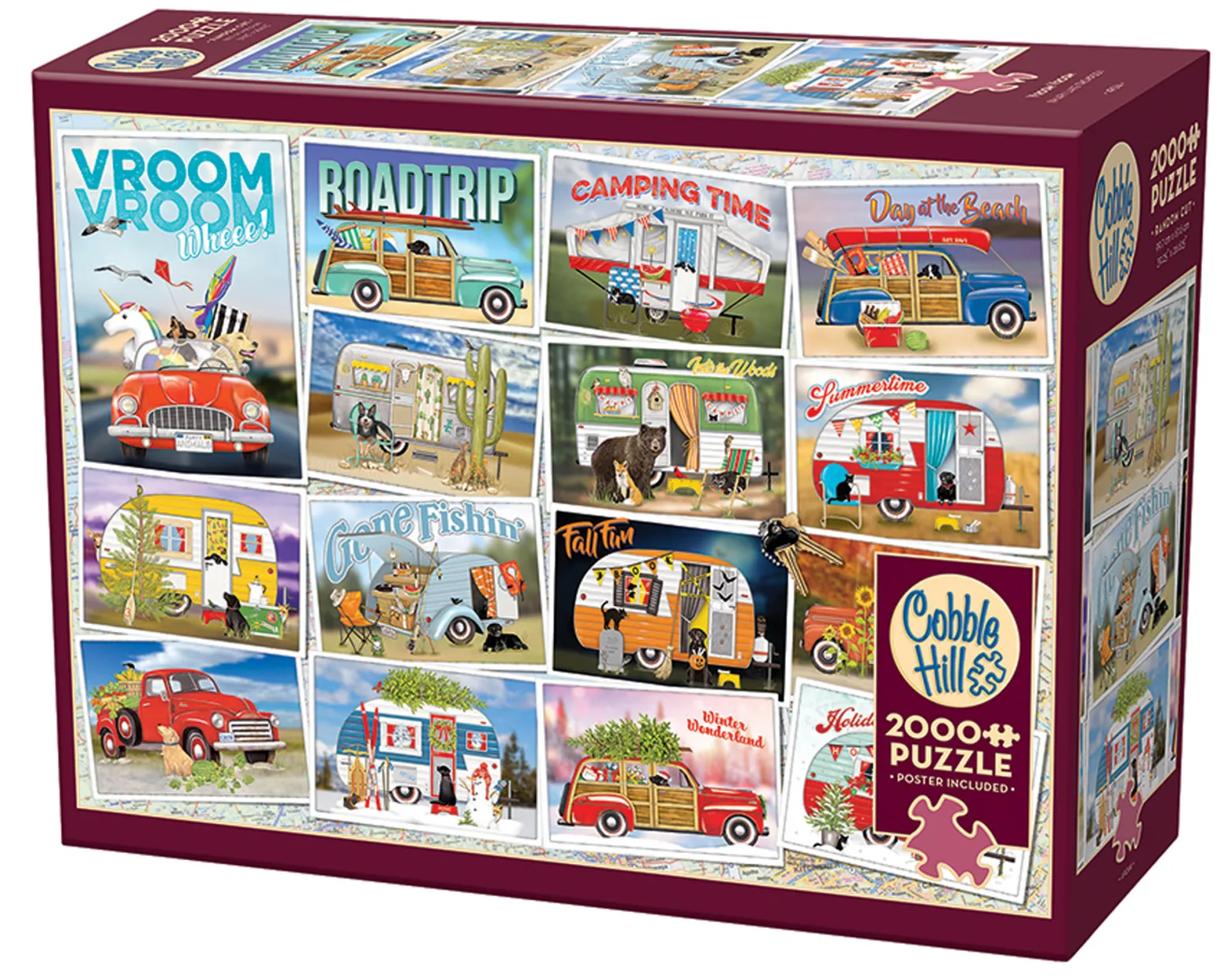 Puzzle 2000 el. Brum Brum
