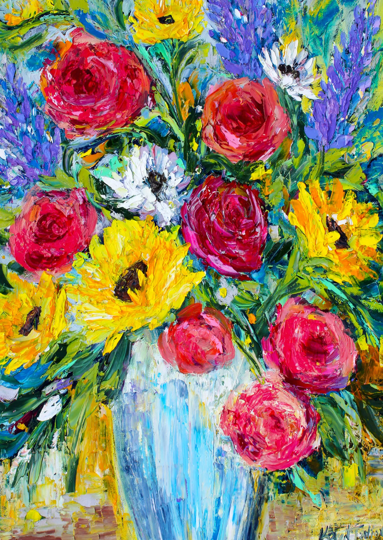 Puzzle 1000 el. Bukiet kwiatów