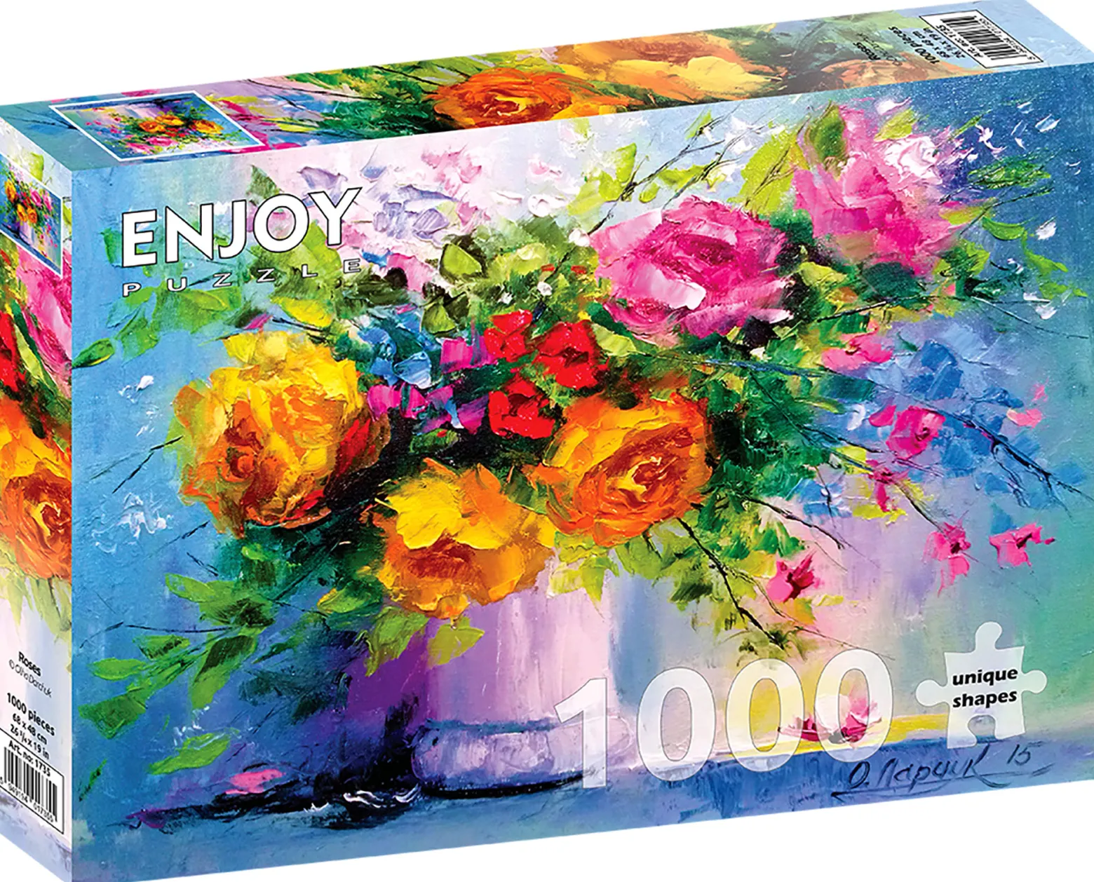 Puzzle 1000 el. Bukiet róż