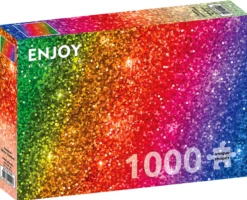 Puzzle 1000 el. Błyszczący kolorowy gradient