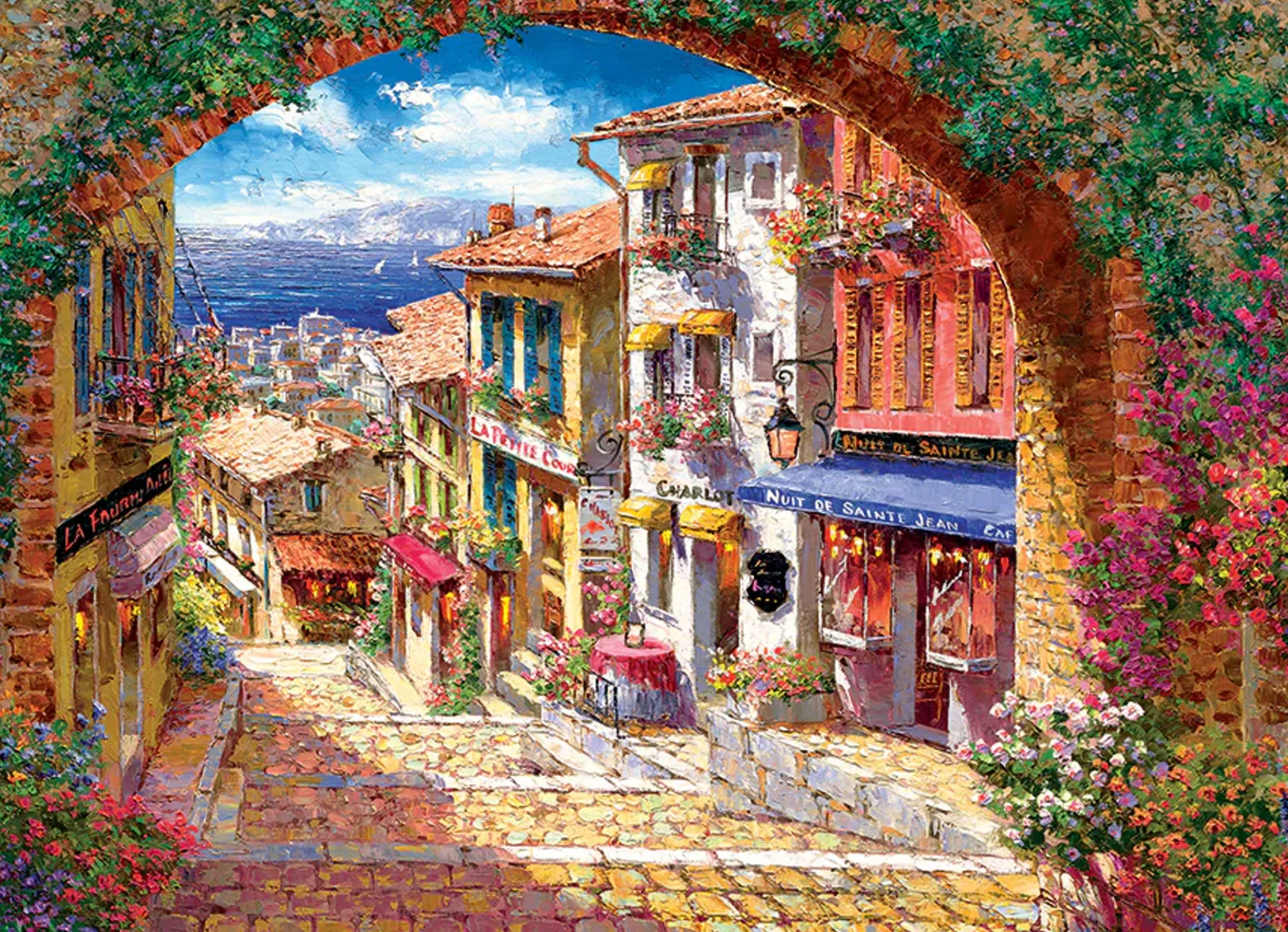 Puzzle 500 el. Cagnes-sur-Mer / Francja
