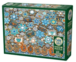 Puzzle 1000 el. Chanukowe ciasteczka