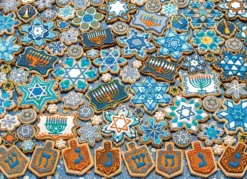 Puzzle 1000 el. Chanukowe ciasteczka