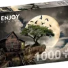 Puzzle 1000 el. Chatka na klifie