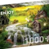 Puzzle 1000 el. Chatka z młynem wodnym