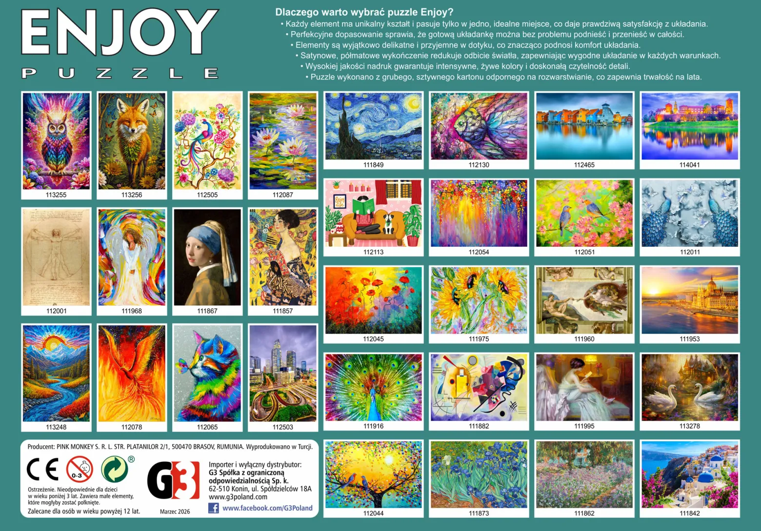 Puzzle 1000 el. Chaty kryte słomą w Cordeville, Vincent van Gogh