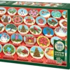 Puzzle 1000 el. Ciasteczka w kształcie śnieżnej kuli