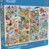 Puzzle 1000 el. Ciekawe stworzenia