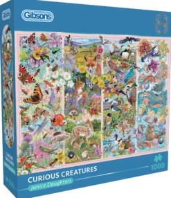 Puzzle 1000 el. Ciekawe stworzenia