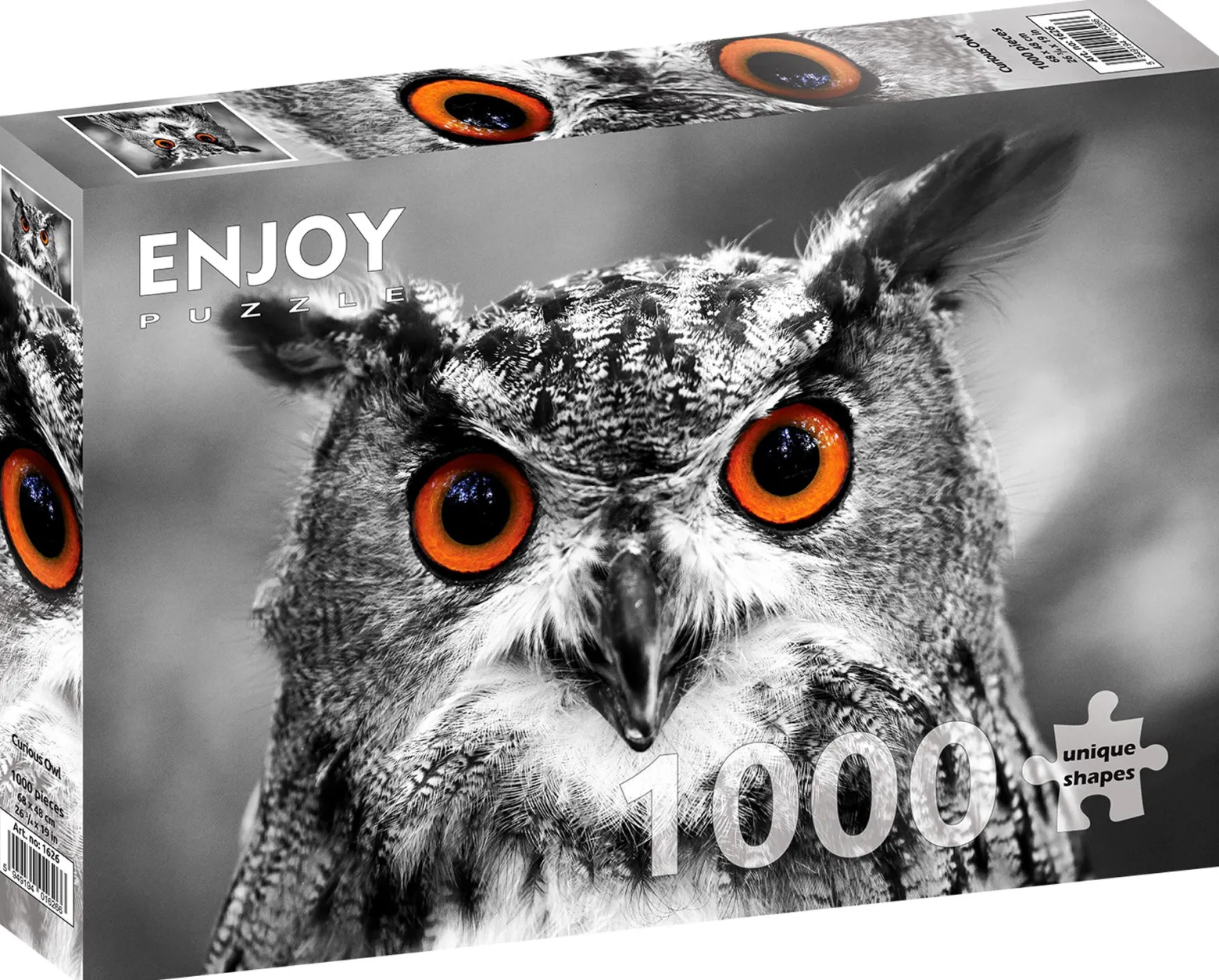 Puzzle 1000 el. Ciekawska sowa