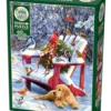 Puzzle 1000 el. Ciepły zimowy dzień