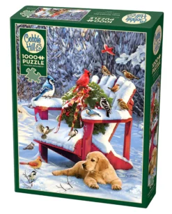Puzzle 1000 el. Ciepły zimowy dzień