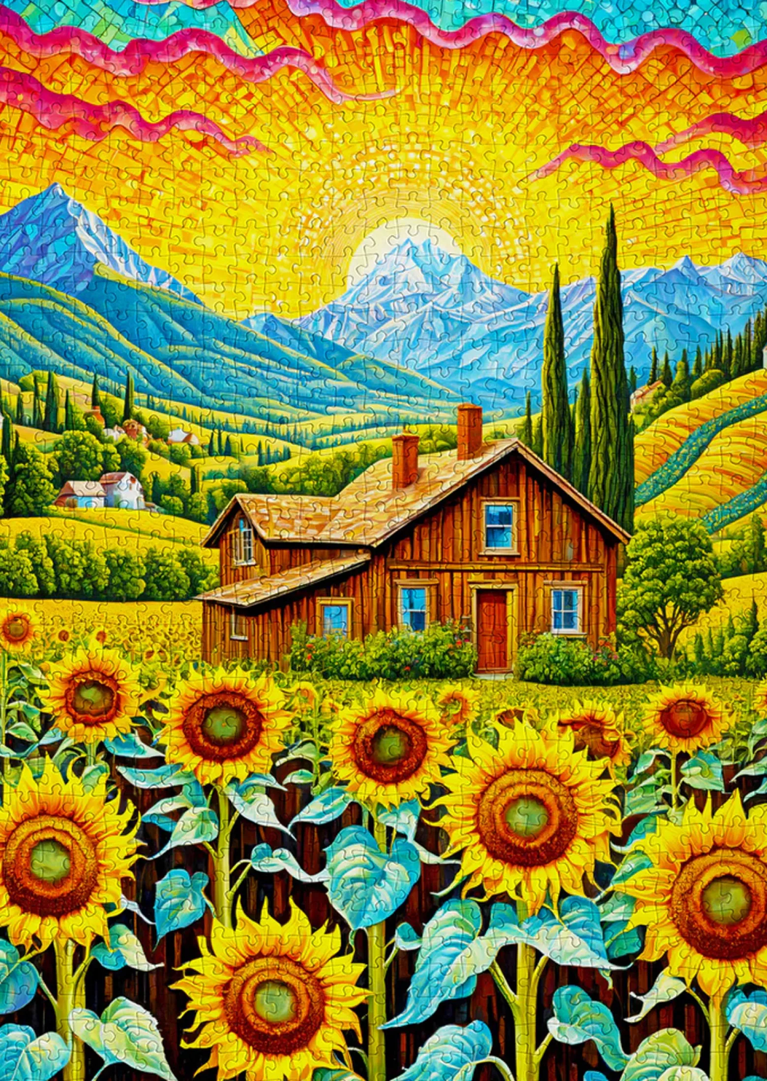 Puzzle 1000 el. Cudowne miejsce
