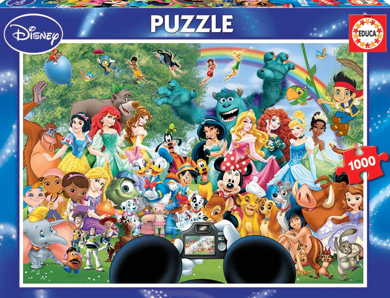 Puzzle 1000 el. Cudowny świat Walta Disneya