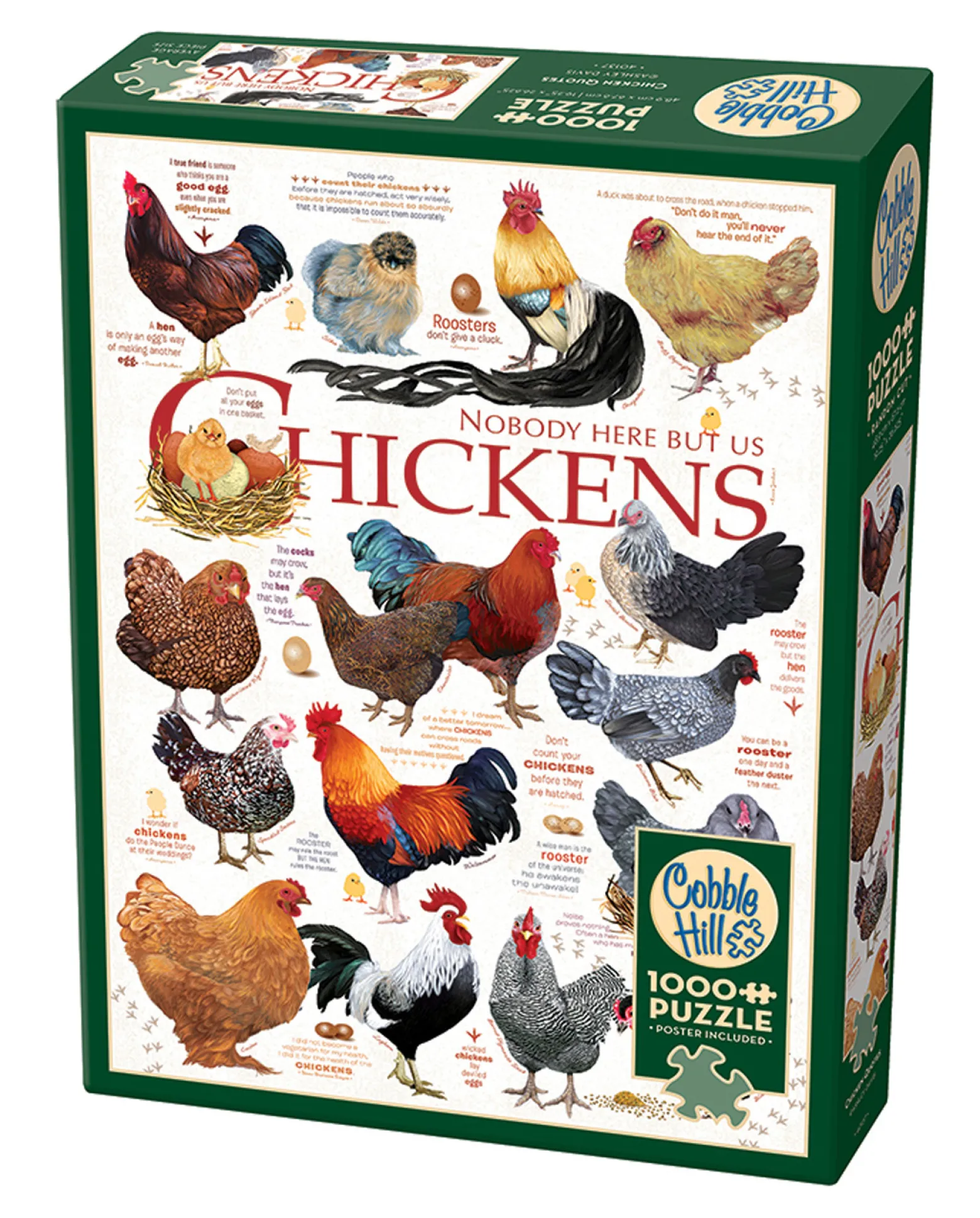 Puzzle 1000 el. Cytaty z kurczaka