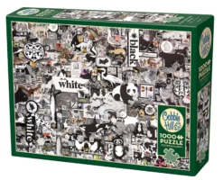 Puzzle 1000 el. Czarno-białe zwierzęta