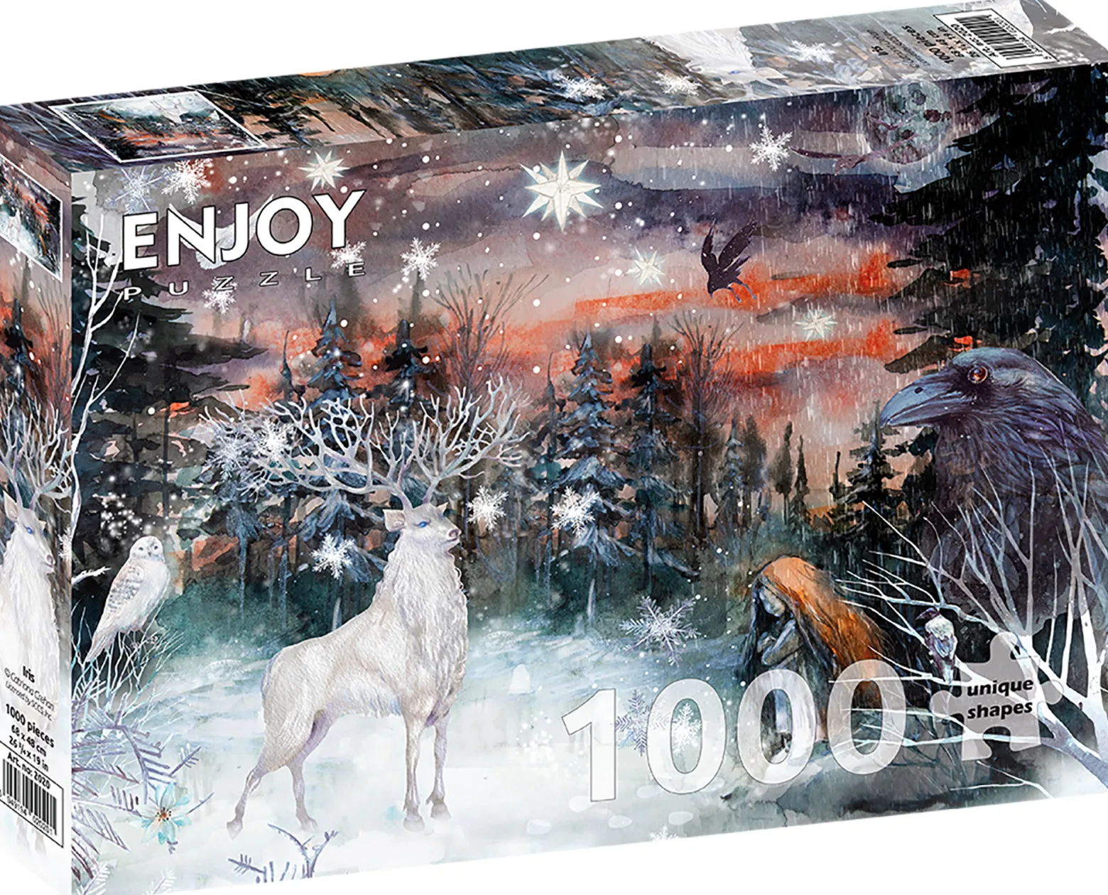 Puzzle 1000 el. Czerń i biel