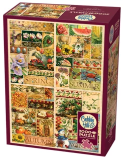 Puzzle 2000 el. Cztery pory roku