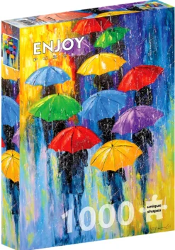 Puzzle 1000 el. Deszczowy dzień