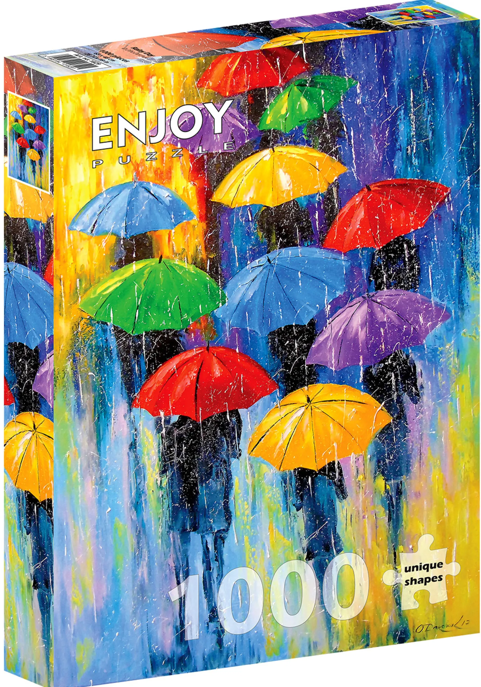 Puzzle 1000 el. Deszczowy dzień