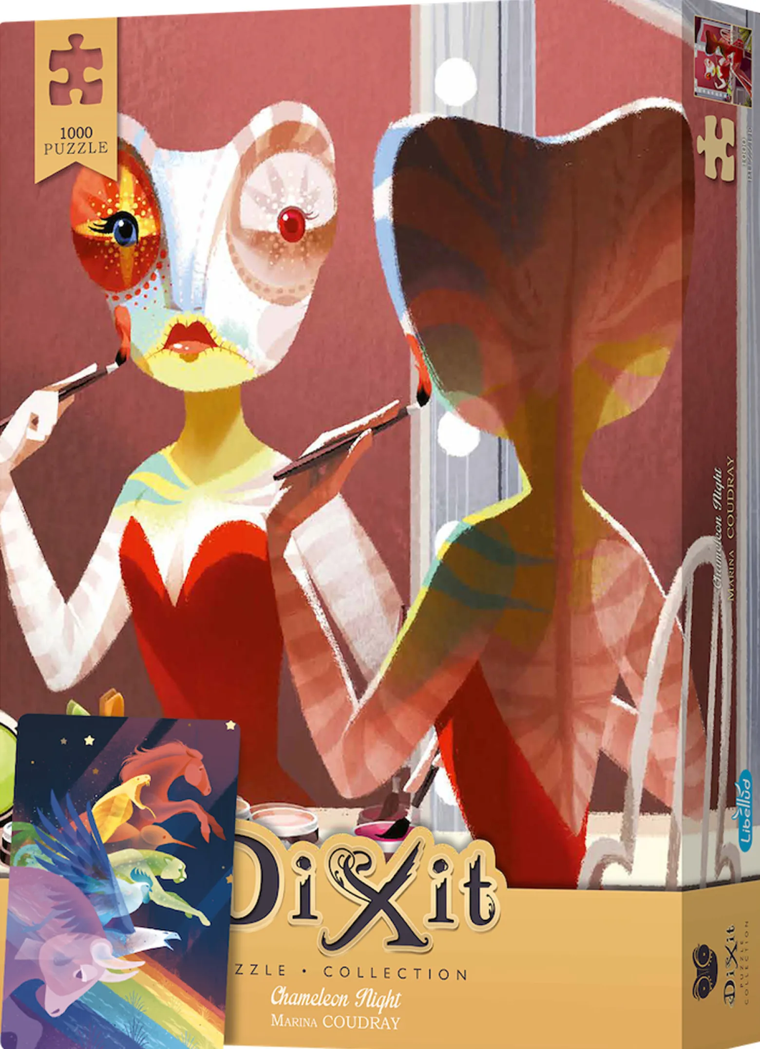Puzzle 1000 el. Dixit: Chameleon Night