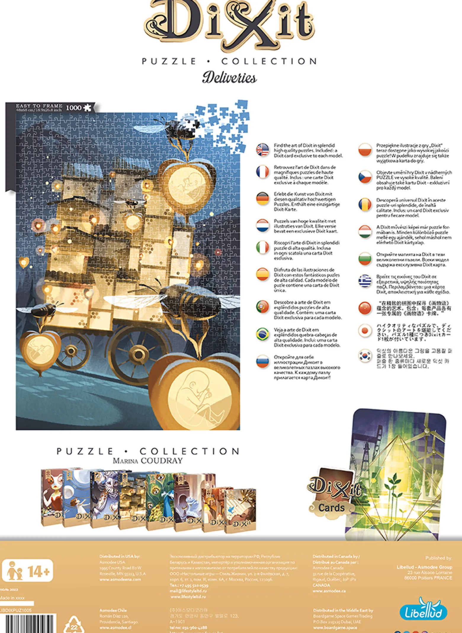 Puzzle 1000 el. Dixit: Deliveries