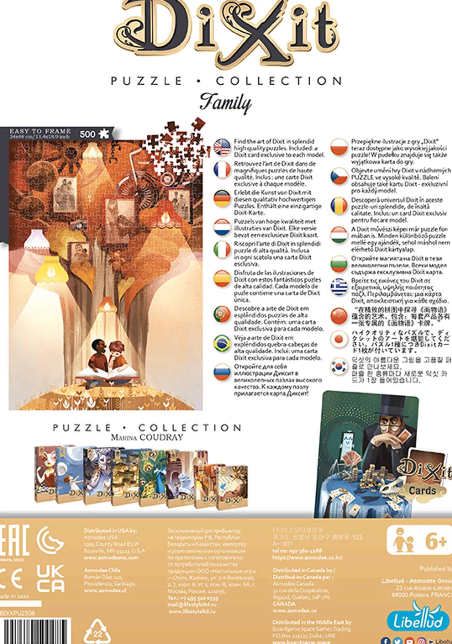 Puzzle 500 el. Dixit: Family